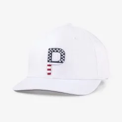 PUMA Golf Puma Pars & Stripes P Snapback Cap -Brands Sales Store 023824 03 6 58124.1674061679