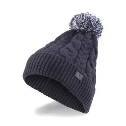 PUMA Golf Puma Womens Cable Pom Beanie -Brands Sales Store 024218 01 79415.1669666372