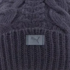 PUMA Golf Puma Womens Cable Pom Beanie -Brands Sales Store 024218 01 dt02 93967.1669666372