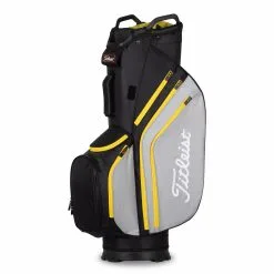 Titleist Cart 14 Lightweight Bag -Brands Sales Store 2021 Cart 14 Lightweight Black Gray Canary TB20CT6 027 01 92358.1646330461