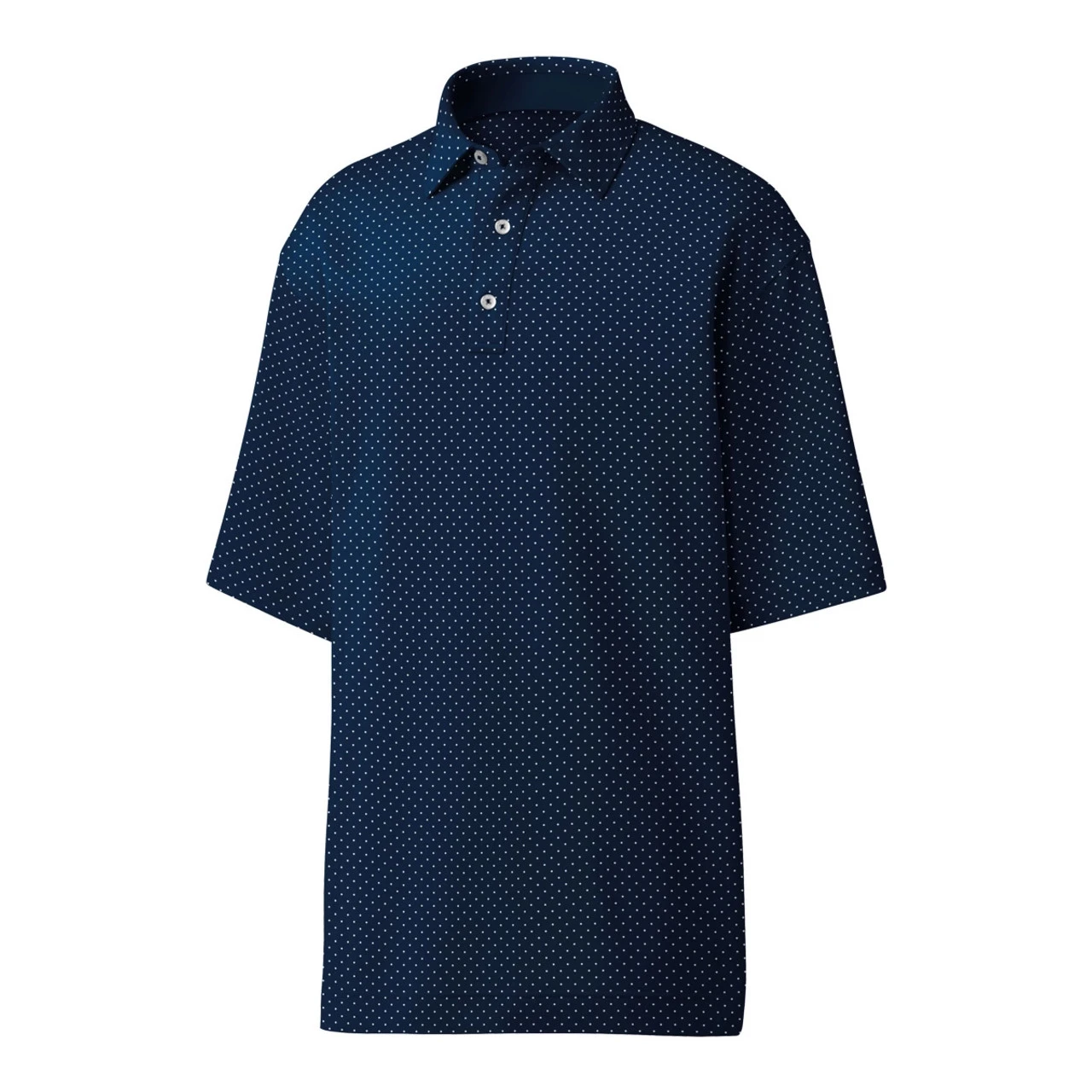 FootJoy Golf FootJoy ProDry Performance Stretch Lisle Dot Print Self Collar Polo 10 FootJoy Golf FootJoy ProDry Performance Stretch Lisle Dot Print Self Collar Polo - Image 8