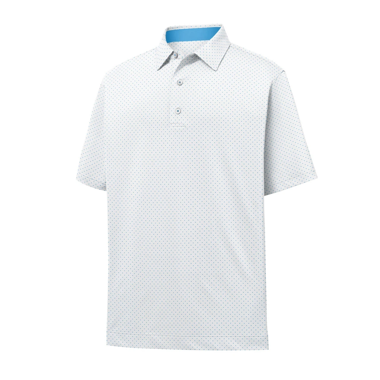 FootJoy Golf FootJoy ProDry Performance Stretch Lisle Dot Print Self Collar Polo 12 FootJoy Golf FootJoy ProDry Performance Stretch Lisle Dot Print Self Collar Polo - Image 10