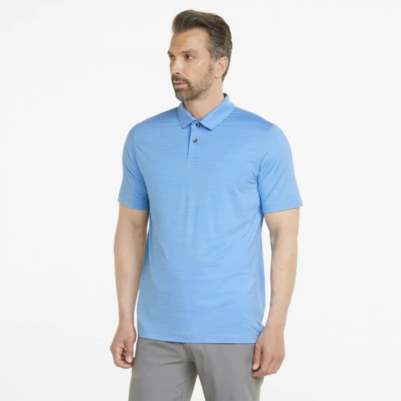 PUMA Golf Puma Cloudspun GRYLBL Polo 7 PUMA Golf Puma Cloudspun GRYLBL Polo - Image 5