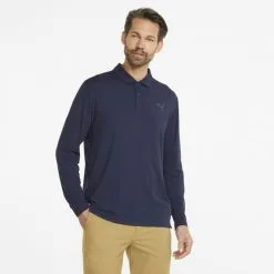 PUMA Golf Puma Cloudspun Longsleeve Polo -Brands Sales Store 532884 03 mod01 15124.1669143990