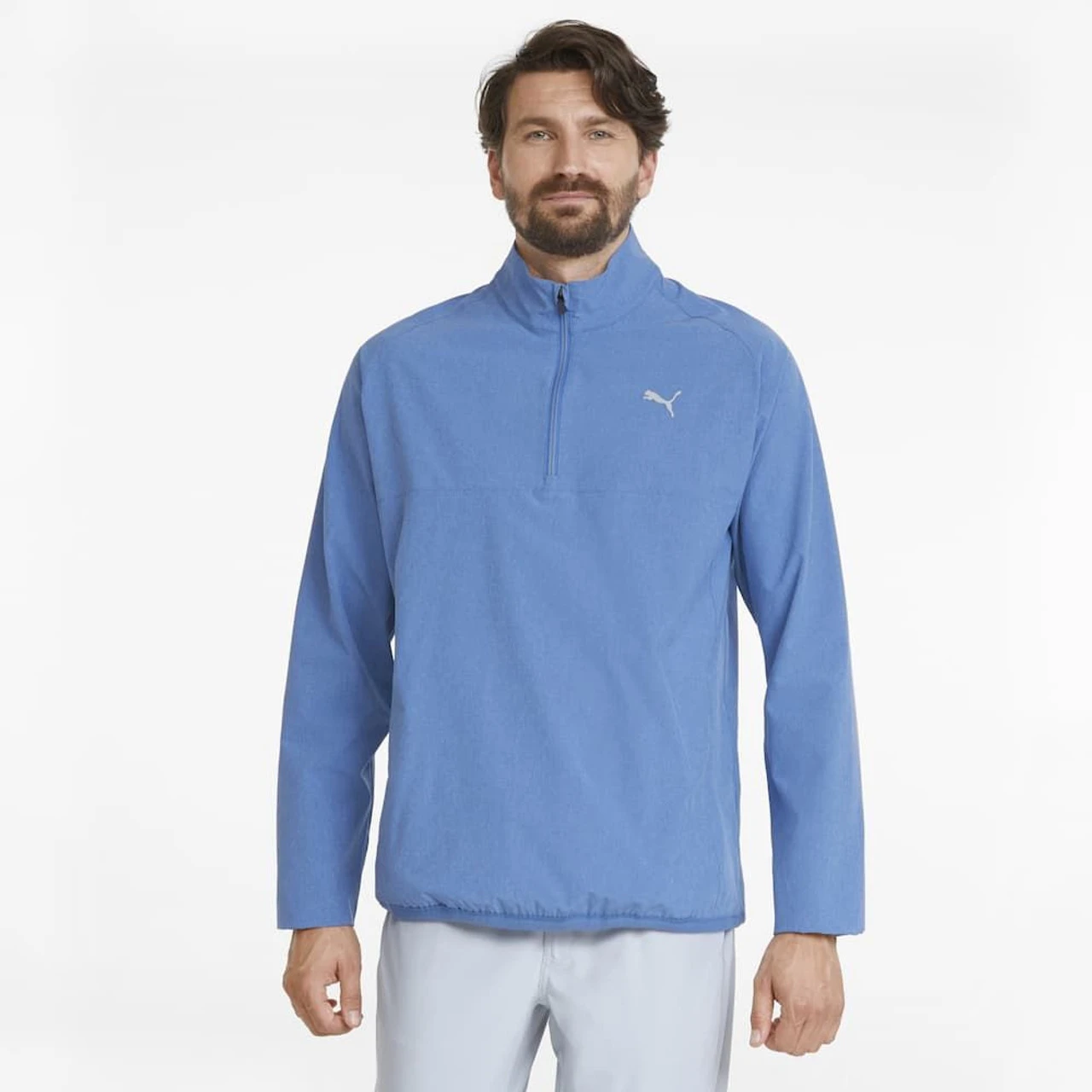 PUMA Golf Puma Marin Woven 1/4 Zip Pullover 3 PUMA Golf Puma Marin Woven 1/4 Zip Pullover