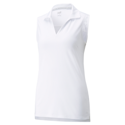 PUMA Golf Puma Womens Cloudspun Coast Sleeveless Polo 46 PUMA Golf Puma Womens Cloudspun Coast Sleeveless Polo -Brands Sales Store 532992 01 34959.1679081616