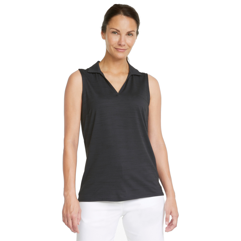 PUMA Golf Puma Womens Cloudspun Coast Sleeveless Polo 12 PUMA Golf Puma Womens Cloudspun Coast Sleeveless Polo - Image 10