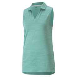 PUMA Golf Puma Womens Cloudspun Coast Sleeveless Polo 74 PUMA Golf Puma Womens Cloudspun Coast Sleeveless Polo -Brands Sales Store 532992 18 07686.1679081616
