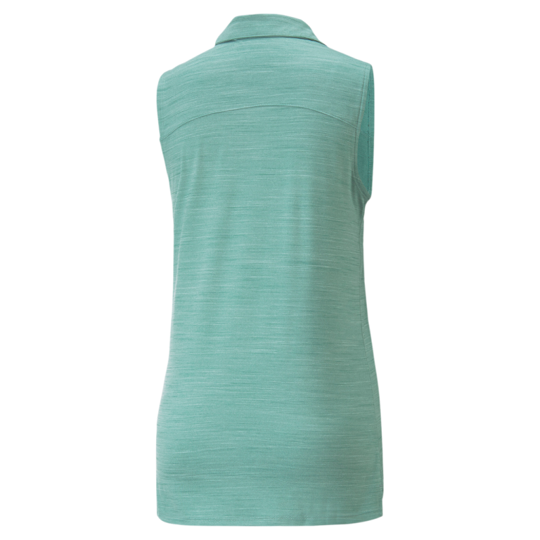 PUMA Golf Puma Womens Cloudspun Coast Sleeveless Polo 38 PUMA Golf Puma Womens Cloudspun Coast Sleeveless Polo - Image 36