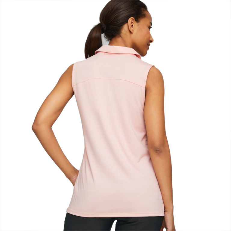 PUMA Golf Puma Womens Cloudspun Coast Sleeveless Polo 25 PUMA Golf Puma Womens Cloudspun Coast Sleeveless Polo - Image 23