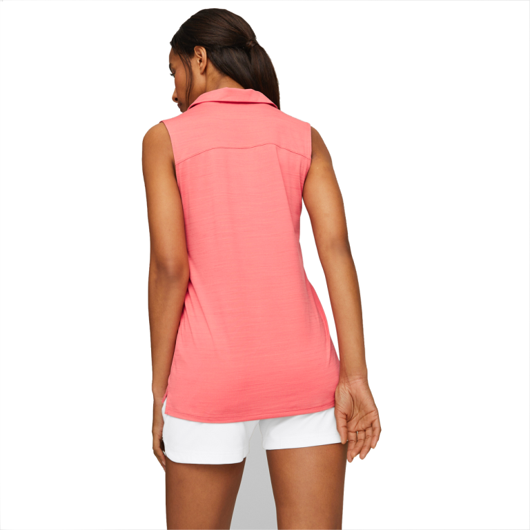 PUMA Golf Puma Womens Cloudspun Coast Sleeveless Polo 33 PUMA Golf Puma Womens Cloudspun Coast Sleeveless Polo - Image 31