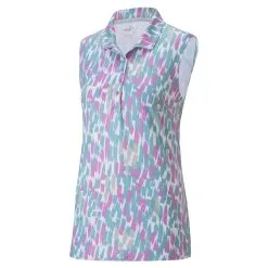 PUMA Golf Puma Womens Cloudspun Three Brush Sleeveless Polo -Brands Sales Store 532998 04 04527.1679079854