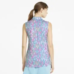 PUMA Golf Puma Womens Cloudspun Three Brush Sleeveless Polo -Brands Sales Store 532998 04 mod02 53713.1679079810