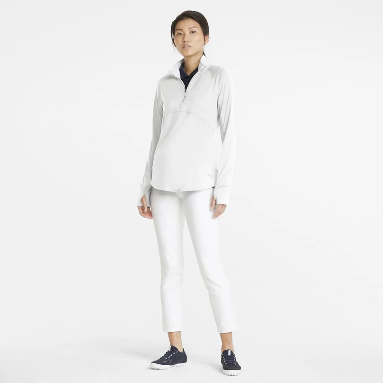 PUMA Golf Puma Womens Gamer Golf 1/4 Zip 5 PUMA Golf Puma Womens Gamer Golf 1/4 Zip - Image 3