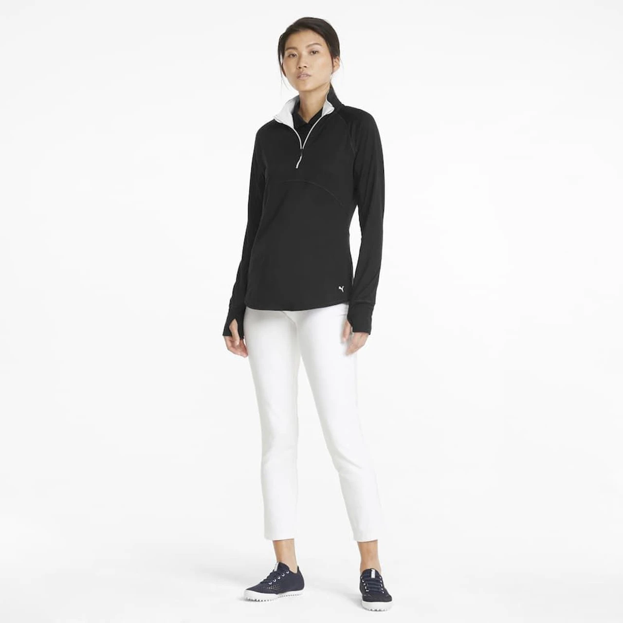 PUMA Golf Puma Womens Gamer Golf 1/4 Zip 17 PUMA Golf Puma Womens Gamer Golf 1/4 Zip - Image 15