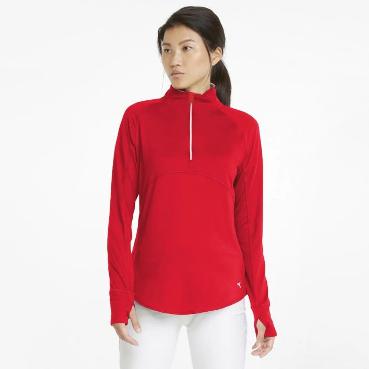 PUMA Golf Puma Womens Gamer Golf 1/4 Zip 9 PUMA Golf Puma Womens Gamer Golf 1/4 Zip - Image 7