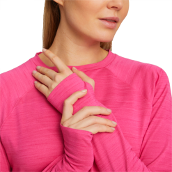 PUMA Golf Puma Womens Cloudspun Long Sleeve Golf Top -Brands Sales Store 533010 09 mod02 47406.1679081826