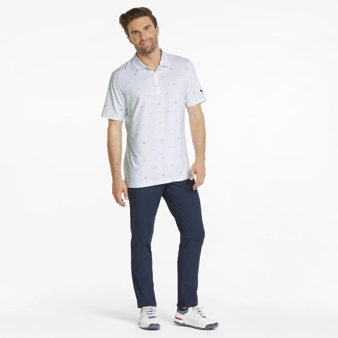 PUMA Golf Puma Cloudspun H8 Golf Polo 12 PUMA Golf Puma Cloudspun H8 Golf Polo - Image 10