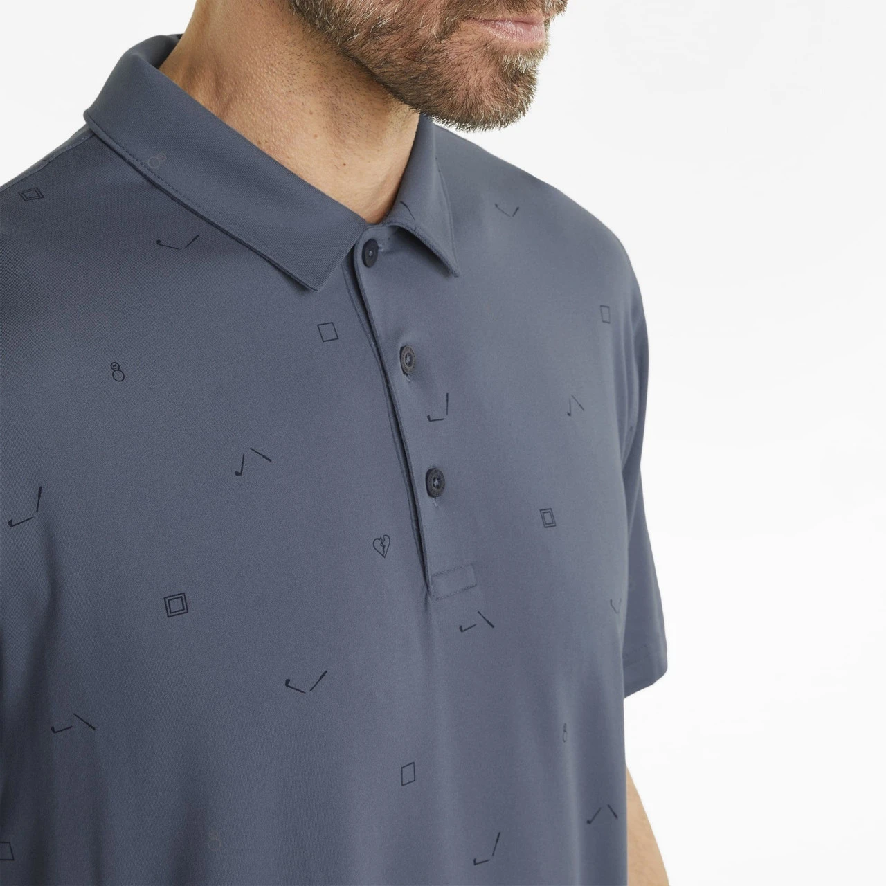 PUMA Golf Puma Cloudspun H8 Golf Polo 5 PUMA Golf Puma Cloudspun H8 Golf Polo - Image 3