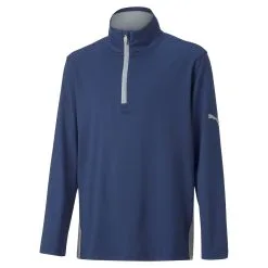 PUMA Golf Puma Boys Gamer 1/4 Zip Pullover -Brands Sales Store 535099 05 67764.1665510659