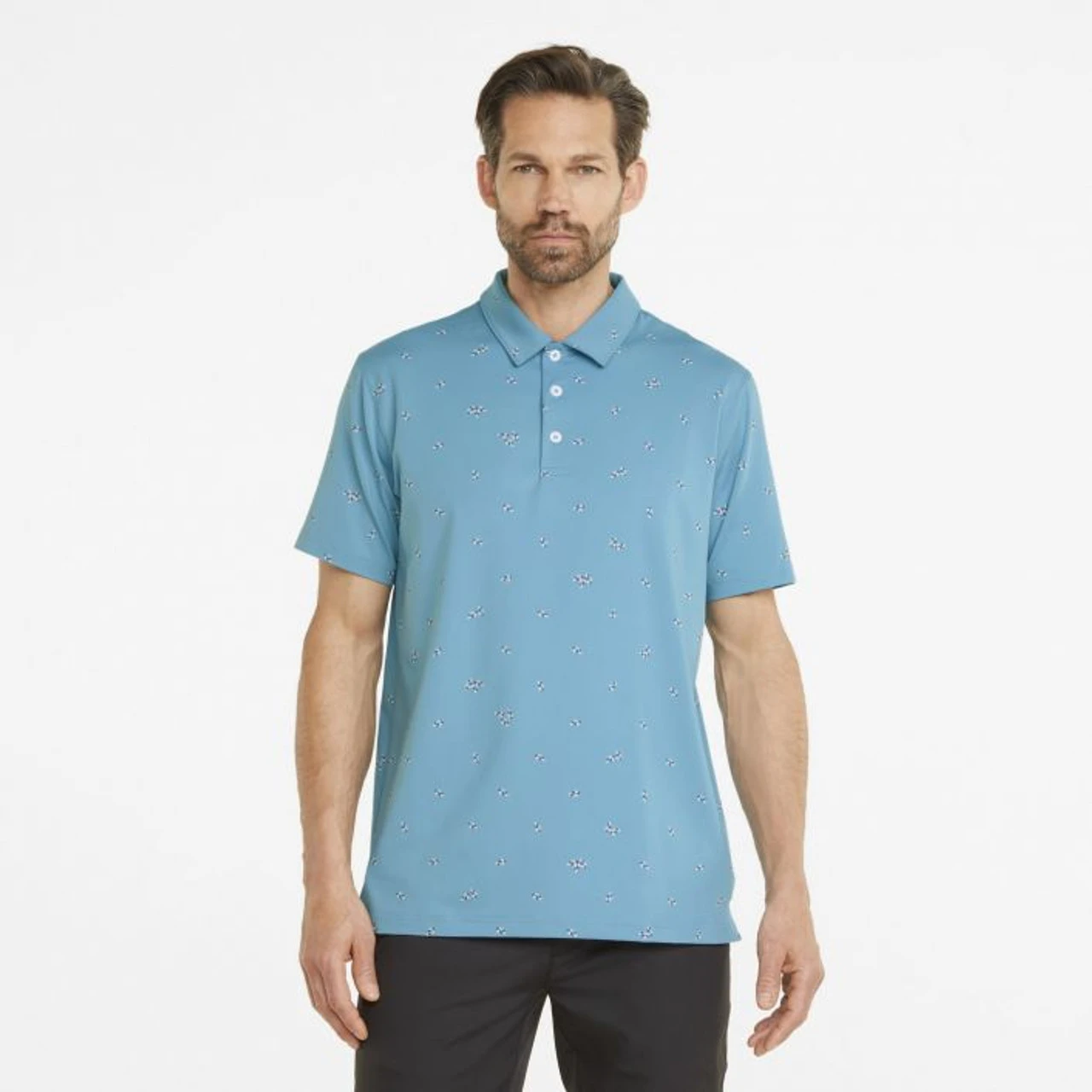 PUMA Golf Puma MATTR Foliage Polo 3 PUMA Golf Puma MATTR Foliage Polo
