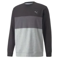 PUMA Golf Puma Cloudspun Colorblock Crewneck -Brands Sales Store 535458 01 19667.1679075015