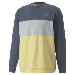 PUMA Golf Puma Cloudspun Colorblock Crewneck -Brands Sales Store 535458 03 94833.1679075015
