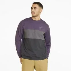 PUMA Golf Puma Cloudspun Colorblock Crewneck -Brands Sales Store 535458 05 mod01 88468.1679075015
