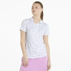 PUMA Golf Puma Womens Cloudspun Garden Polo -Brands Sales Store 535509 01 mod01 62967.1669155627