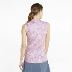 PUMA Golf Puma Womens Cloudspun Iris Sleeveless Polo -Brands Sales Store 535511 03 mod02 16842.1673904265