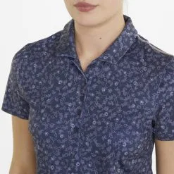 PUMA Golf Puma Womens MATTR Fancy Plants Polo -Brands Sales Store 535512 02 mod04 76541.1679081939