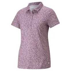 PUMA Golf Puma Womens MATTR Fancy Plants Polo -Brands Sales Store 535512 03 28624.1679081939
