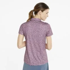 PUMA Golf Puma Womens MATTR Fancy Plants Polo -Brands Sales Store 535512 03 mod02 23374.1679081939