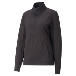 PUMA Golf Puma Womens Cloudspun Rockaway 1/4 Zip -Brands Sales Store 535516 07 20664.1674755628