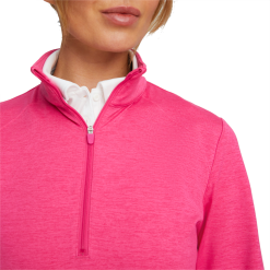 PUMA Golf Puma Womens Cloudspun Rockaway 1/4 Zip -Brands Sales Store 535516 09 mod02 32840.1674689210