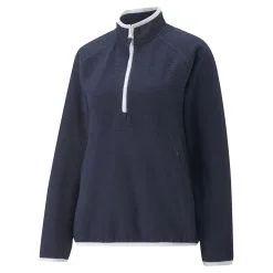 PUMA Golf Puma Womens Sherpa 1/4 Zip 28 PUMA Golf Puma Womens Sherpa 1/4 Zip -Brands Sales Store 535517 02 67431.1669160326