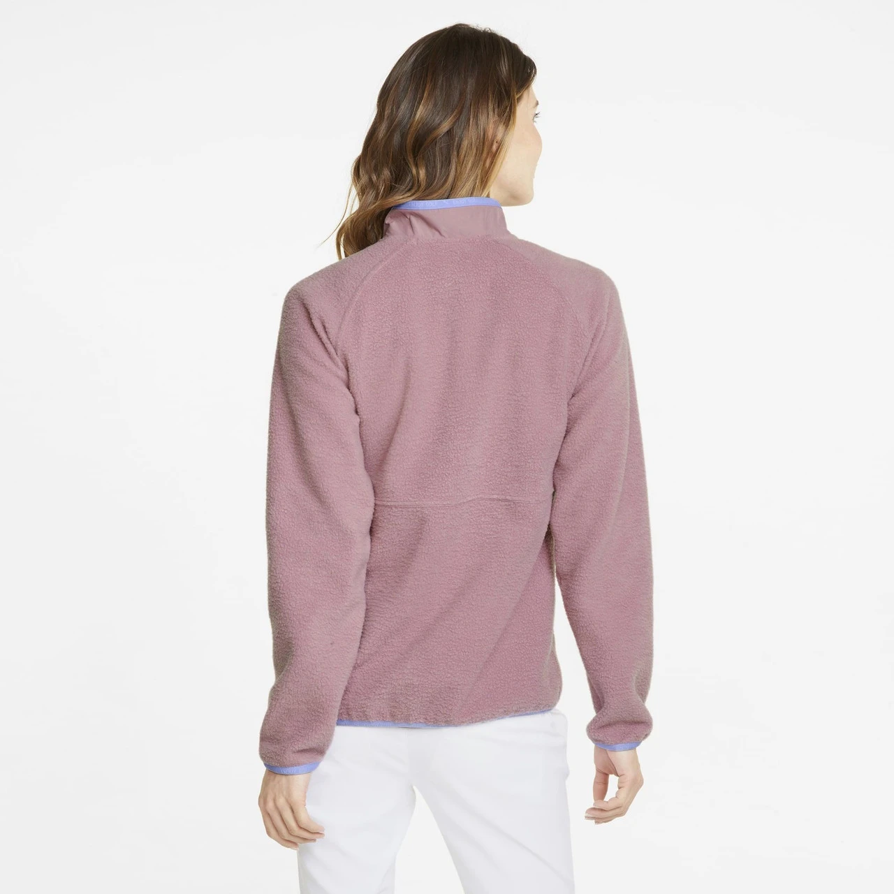 PUMA Golf Puma Womens Sherpa 1/4 Zip 4 PUMA Golf Puma Womens Sherpa 1/4 Zip - Image 2