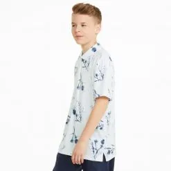 PUMA Golf Puma Boys MATTR Lowlands Polo 14 PUMA Golf Puma Boys MATTR Lowlands Polo -Brands Sales Store 537261 01 mod01 98942.1664829033