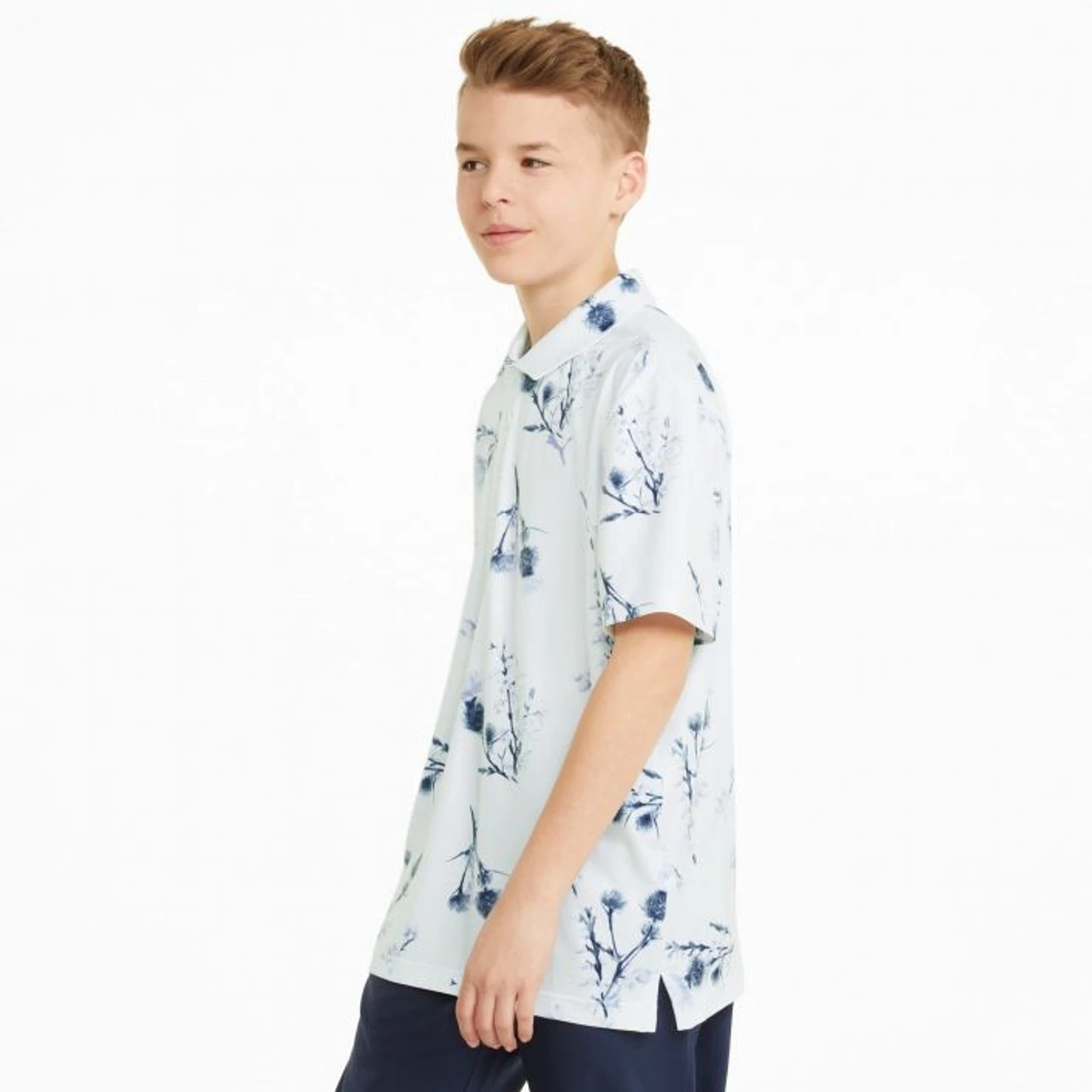 PUMA Golf Puma Boys MATTR Lowlands Polo 7 PUMA Golf Puma Boys MATTR Lowlands Polo - Image 5