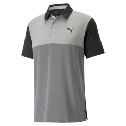 PUMA Golf Puma Cloudspun Colorblock Polo -Brands Sales Store 537448 01 85115.1678997975