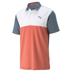 PUMA Golf Puma Cloudspun Colorblock Polo -Brands Sales Store 537448 06 53479.1678997975