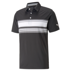 PUMA Golf Puma MATTR Grind Polo (LS) -Brands Sales Store 537451 01 13467.1678997511