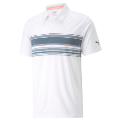 PUMA Golf Puma MATTR Grind Polo (LS) -Brands Sales Store 537451 05 01791.1678997511