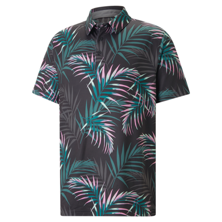 PUMA Golf Puma Cloudspun Palm Leaves Polo 3 PUMA Golf Puma Cloudspun Palm Leaves Polo
