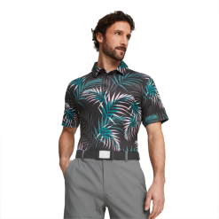 PUMA Golf Puma Cloudspun Palm Leaves Polo 10 PUMA Golf Puma Cloudspun Palm Leaves Polo -Brands Sales Store 537453 02 mod01 44824.1678995810
