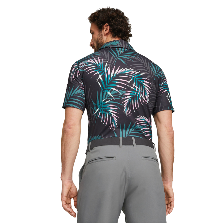 PUMA Golf Puma Cloudspun Palm Leaves Polo 5 PUMA Golf Puma Cloudspun Palm Leaves Polo - Image 3