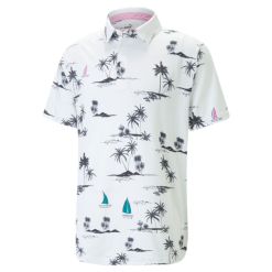 PUMA Golf Puma Cloudspun Low Tide Polo 17 PUMA Golf Puma Cloudspun Low Tide Polo -Brands Sales Store 537454 01 98767.1678995871