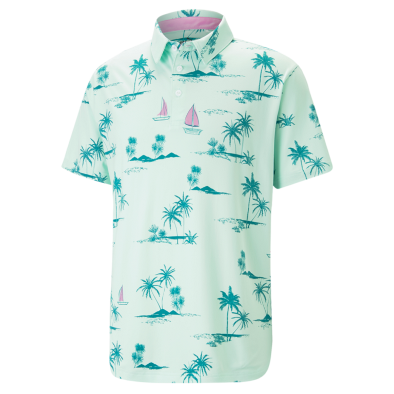 PUMA Golf Puma Cloudspun Low Tide Polo 3 PUMA Golf Puma Cloudspun Low Tide Polo