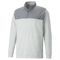 PUMA Golf Puma Cloudspun Colorblock Quarter Zip -Brands Sales Store 537464 02 26203.1679075537