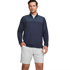 PUMA Golf Puma Cloudspun Colorblock Quarter Zip -Brands Sales Store 537464 03 mod01 26565.1679075537